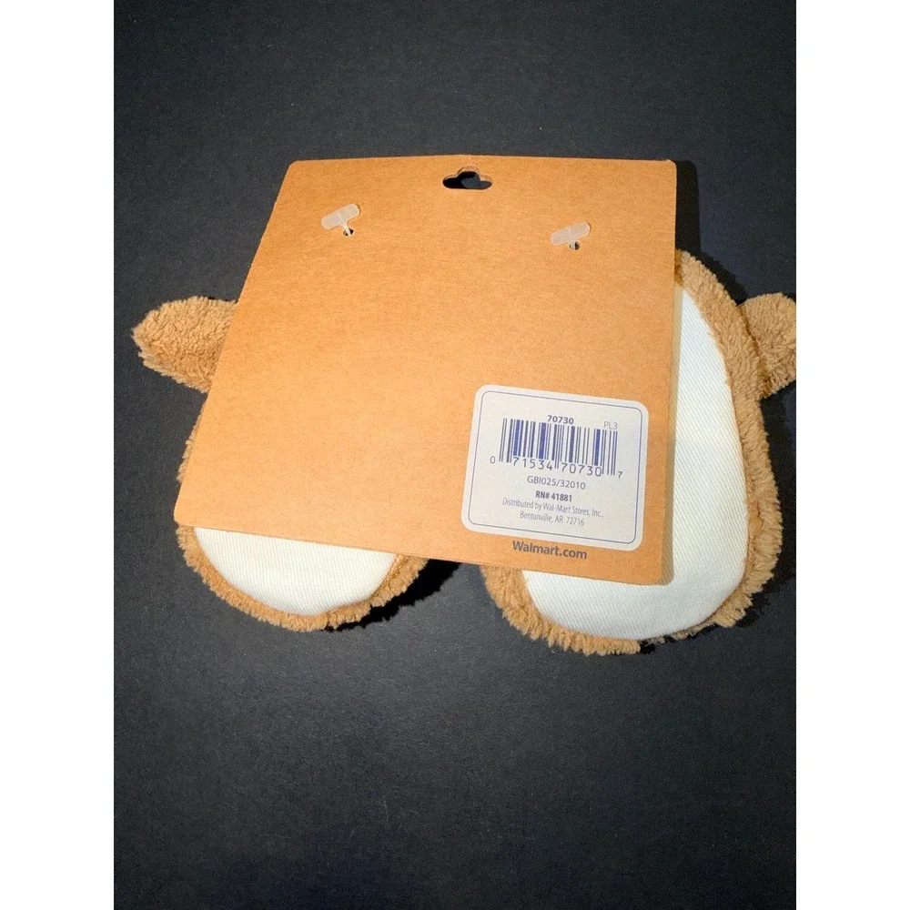 Disney Baby Mickey Mouse Rattle Socks & Faded Glory Bear Slippers Bundle Newborn